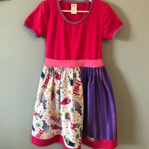 KPea Trolls Movie Dress Girls Size 10